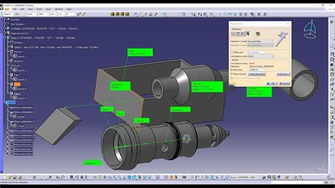 measure thickness catia v5|catia v5 gauge tool.